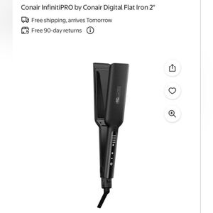 L'ANGE Hair Straightener Black